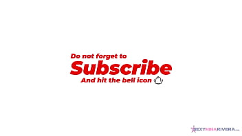 Nina rivera playing with her pussy under the christmas tree