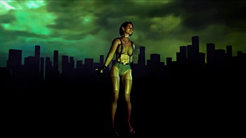 Fit Slut Jill Valentine In Revealing Clothe Shakes His Ass In Color Show thumbnail