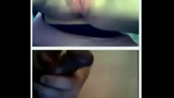Webchat 17 hairy pussy and my dick with cum