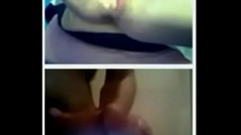Webchat 17 hairy pussy and my dick with cum