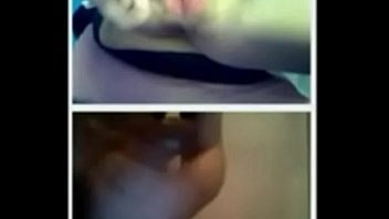 Webchat 17 hairy pussy and my dick with cum