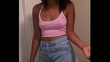 Cute 19yo pierced tits