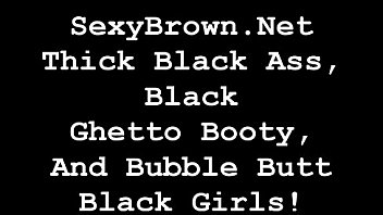 Big round ebony with big round tits and azz