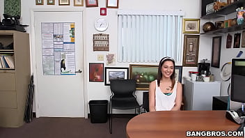 Amateur interviewed and fucked