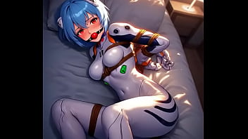 Rei ayanami tied by rope Rei ayanami tied by rope