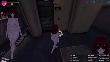 Secret flasher manaka walking in the city voyeur game