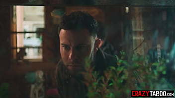 Horny asian babe swallowed big cock and seduced two strangers into hardcore sex