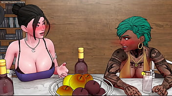 Divine heel 03 by eroniverse busty milf stepmom shoves her huge tits his face stepmom with some of the biggest tits