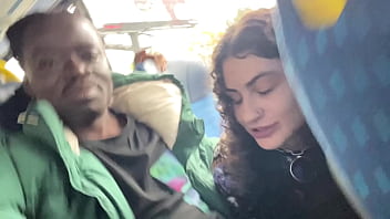 Pre shoot bang on bus in prague