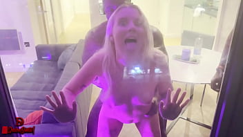 Shadow and logan tag team emily’s slit in raw fuck