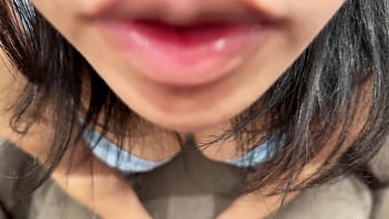 Asian tongue mouth fetish