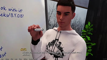 Being a dik #220 virgin nerdy girl didn't realize her panties was showing