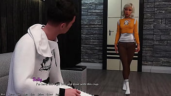 Being a dik #220 virgin nerdy girl didn't realize her panties was showing