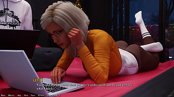 Being a dik #220 virgin nerdy girl didn't realize her panties was showing