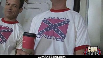 Ebony chick drowned in cum 28