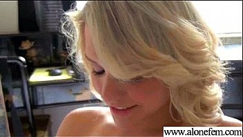 Sex scene action with girl masturbating using things video