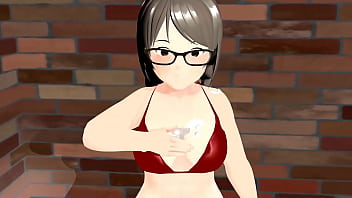 きょう 【眼鏡っ子】むっちり女子が泡風呂で隠しきれてないｗｗｗ【タオルなし】