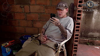 I catch my employee masturbating and instead of firing him i give him a good sex lesson