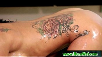 Sexy masseuse gives nuru massage 09