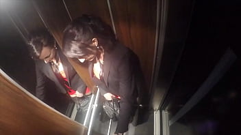 The manager sodomizes his future secretary in the warehouse