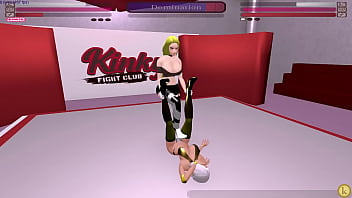 Helena vs yasmina kinky fight club sexfight lesbian strap on