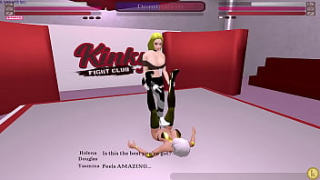 Helena vs yasmina kinky fight club sexfight lesbian strap on