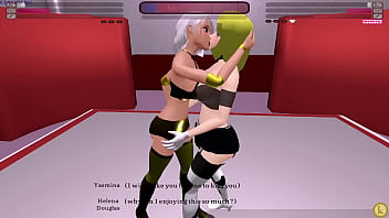 Helena vs yasmina kinky fight club sexfight lesbian strap on