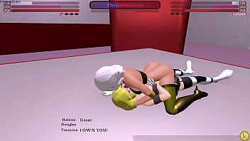 Helena vs yasmina kinky fight club sexfight lesbian strap on