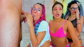 Kneed Like Bitches These Whores Give Blowjobs To Their Best Friend thumbnail