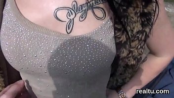 Ravishing czech nympho gets seduced in the supermarket and plowed in pov