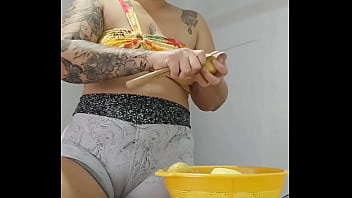 Deixei ela bem dividida pro meu marido saber que ele tem que dividir com os amigos