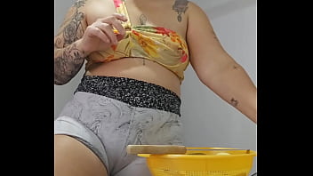 Deixei ela bem dividida pro meu marido saber que ele tem que dividir com os amigos