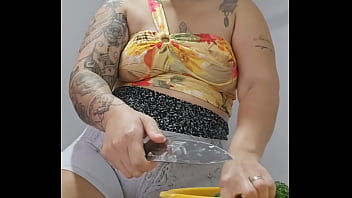 Deixei ela bem dividida pro meu marido saber que ele tem que dividir com os amigos