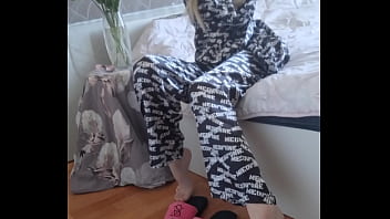 Elza kom nylon tights fetish