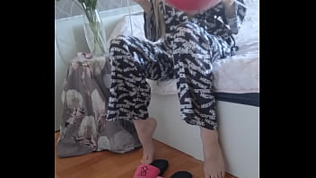 Elza kom nylon tights fetish