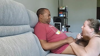 Fucking on the sofa part 2