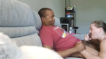 Fucking on the sofa part 2