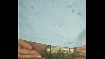 Stretching My Ass Hole Over A Large Bottle thumbnail