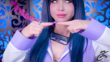 Real shaking orgasm with a huge dildo hinata uzumaki