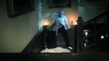 Carly swallows loads at church