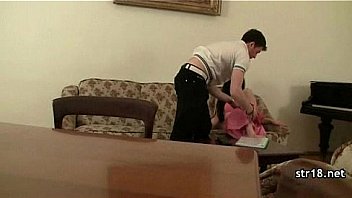 Teen slut lovin' the cock