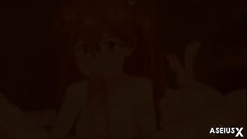 El beso de asuka después de estar con shingi