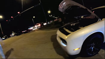 Redkey montana slams sex doll in public interracial