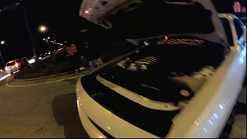 Redkey montana slams sex doll in public interracial