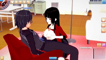 Hot girl jabami yumeko fucks guy until they both cum