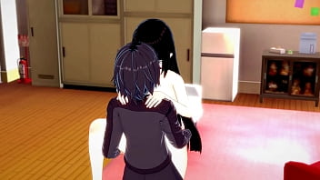 Hot girl jabami yumeko fucks guy until they both cum