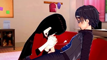 Hot girl jabami yumeko fucks guy until they both cum