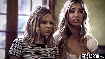 Tiny Teen Students Seduced And Convinced To Have A Threesome With Their Therapist thumbnail