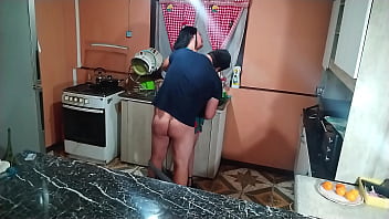 When you have a wife who loves sex you fuck her everywhere sex in the kitchen