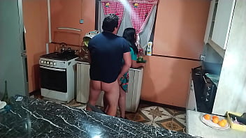 When you have a wife who loves sex you fuck her everywhere sex in the kitchen